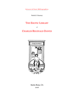 The Erotic Library Charles Reginald Dawes