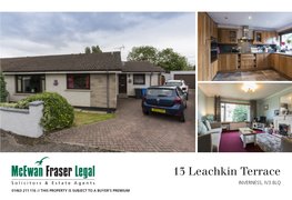 13 Leachkin Terrace INVERNESS, IV3 8LQ 01463 211 116 // THIS PROPERTY IS SUBJECT to a BUYER’S PREMIUM INVERNESS IV3 8LQ