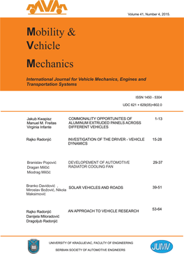Vehicle Mechanics