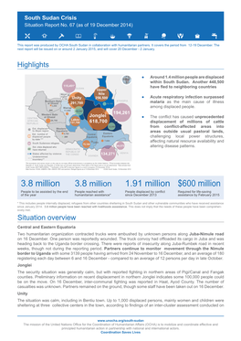 1788 1419165257 Crisissitrep-South-Sudan-19Dec2014.Pdf