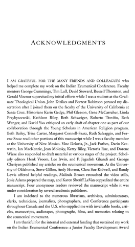 Acknowledgments