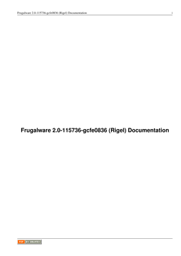 Frugalware 2.0-115736-Gcfe0836 (Rigel) Documentation I