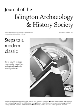 Journal of the Islington Archaeology & History Society