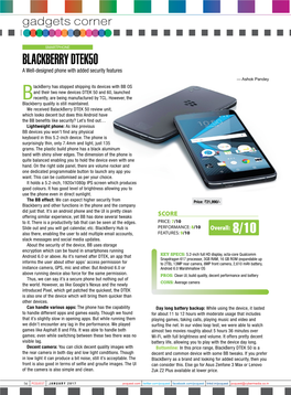 Blackberry Dtek50