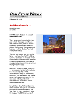 Feb. 10, 2011 REAL ESTATE WEEKLY