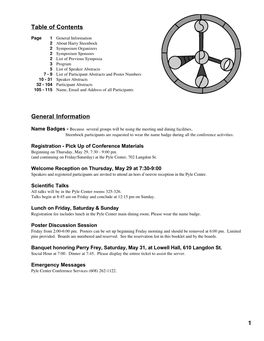 29Th Steenbock Symposium at the UW-Madison Biochemistry Department