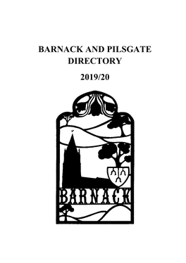 Barnack and Pilsgate Directory 2019/20