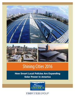 Shining Cities 2016