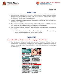Tnpsc Bits Tamil Nadu