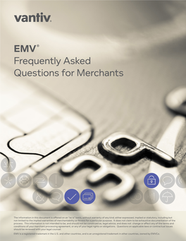 EMV® Frequently Asked Questions for Merchants