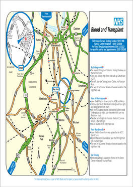 National Blood Service-Tooting Col