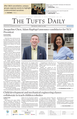 The Tufts Daily Volume Lxxv, Issue 57