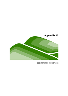 Social Impact Assessment