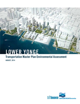 Transportation Master Plan Environmental Assessment AUGUST, 2014