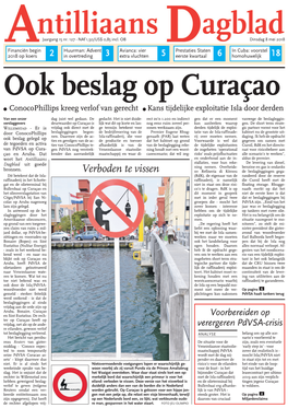 Curaçao • Conocophillips Kreeg Verlof Van Gerecht • Kans Tijdelijke Exploitatie Isla Door Derden Van Een Onzer Dag Juist Wel Gedaan