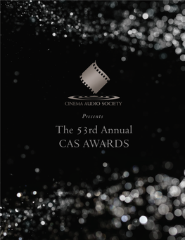 CAS Award Book 2017