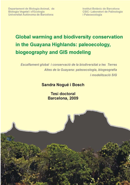 Global Warming and Biodiversity