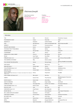 Paterson Joseph