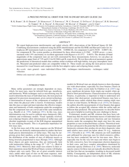 A Precise Physical Orbit for the M-Dwarf Binary Gliese 268