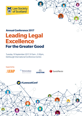 Leading Legal Excellence for the Greater Good