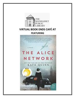 Virtual Book Ends Café at Featuring