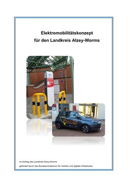 Elektromobilitätskonzept Alzey-Worms