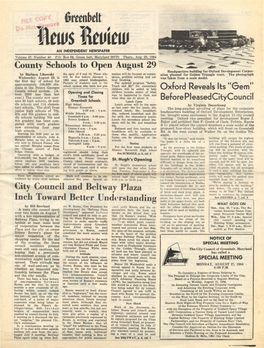 23 August 1984 Greenbelt News Review