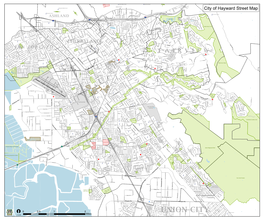 City of Hayward Street Map G