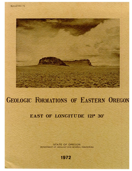 Geologic Formations of Eastern Oregon 14