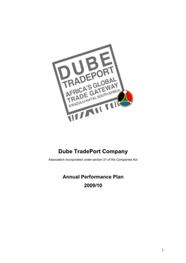 Annual Performance Plan 2009/10