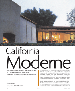 R.M. Schindler Built His West Hollywood Home As a Utopian
