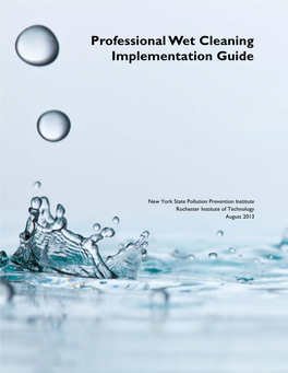 Professional Wet Cleaning Implementation Guide