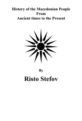 Risto Stefov