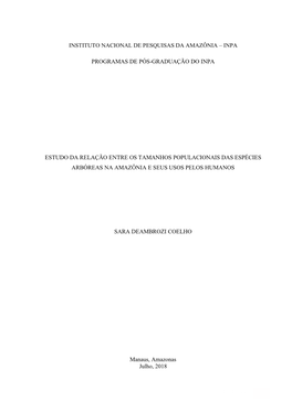 11111111111111 Instituto Nacional De Pesquisas Da