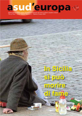 In Sicilia Si Può Morire Di Fame Tra Vecchie E Nuove Povertà Vito Lo Monaco