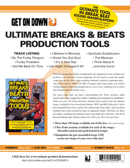 Ultimate Tool in Break Beat