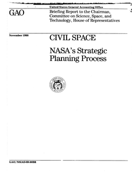 NASA's Strategic Planning Process