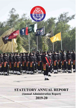 Statutory Annual Report 2019-20 Is an Important Document of the Year