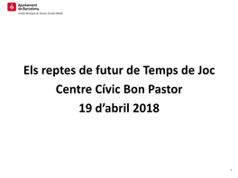 Districte De Nou Barris Són Torre Baró (10,42%), Ciutat Meridiana (8,84%) I Vallbona (10,3%)