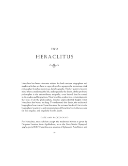 Heraclitus 8