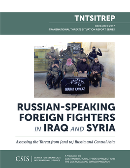 Russian-Speaking Foreign Fighters in Iraq and Syria