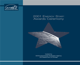 2001 ENERGY STAR® Awards Ceremony