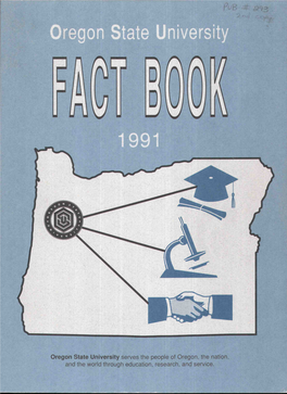 Oregon State University Serves the People of Oregon, the Nation, and the World Through Education, Research, and Service