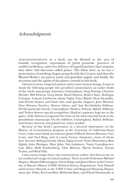 Acknowledgments