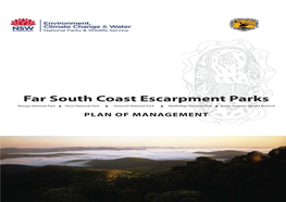 FAR SOUTH COAST ESCARPMENT PARKS Plan of Management Foreword Iii Contents