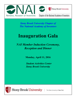 Stony Brook University Chapter of the National Academy of Inventors