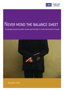 Never Mind the Balance Sheet