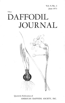 1973 June, American Daffodil Society Journal