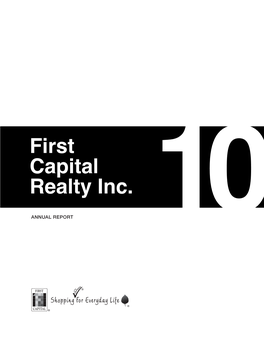 First Capital Realty Inc. 10