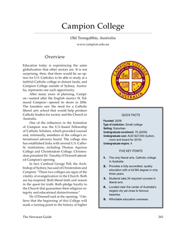 Campion College